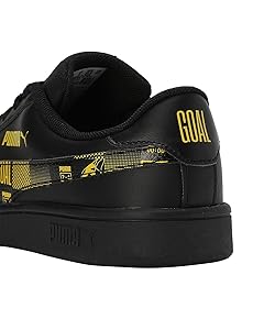 Supreme - ! Buy Puma Unisex-Kid Smash Classic PSL JR Black-Speed Yellow